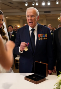 A retired U.S. Army veteran was thrown out of his own granddaughter's wedding after being accused of stealing the bride's diamond necklace image